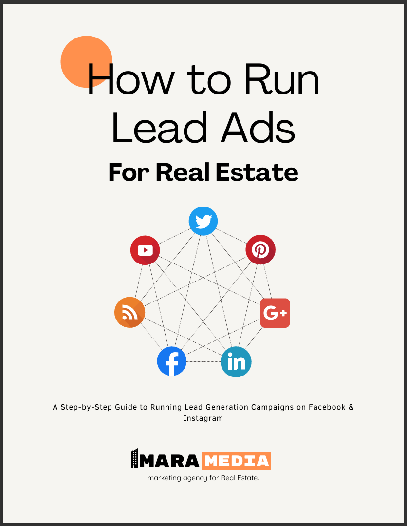 Book cover of 'How to Run Lead Ads for Real Estate' by Mara Media